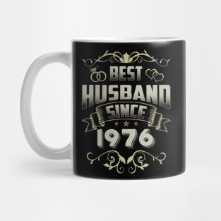 44th Wedding Anniversary Gift 44 yrs Best Husband Since 1976 Mug